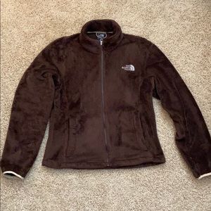 North Face Women’s Brown Fleece Coat